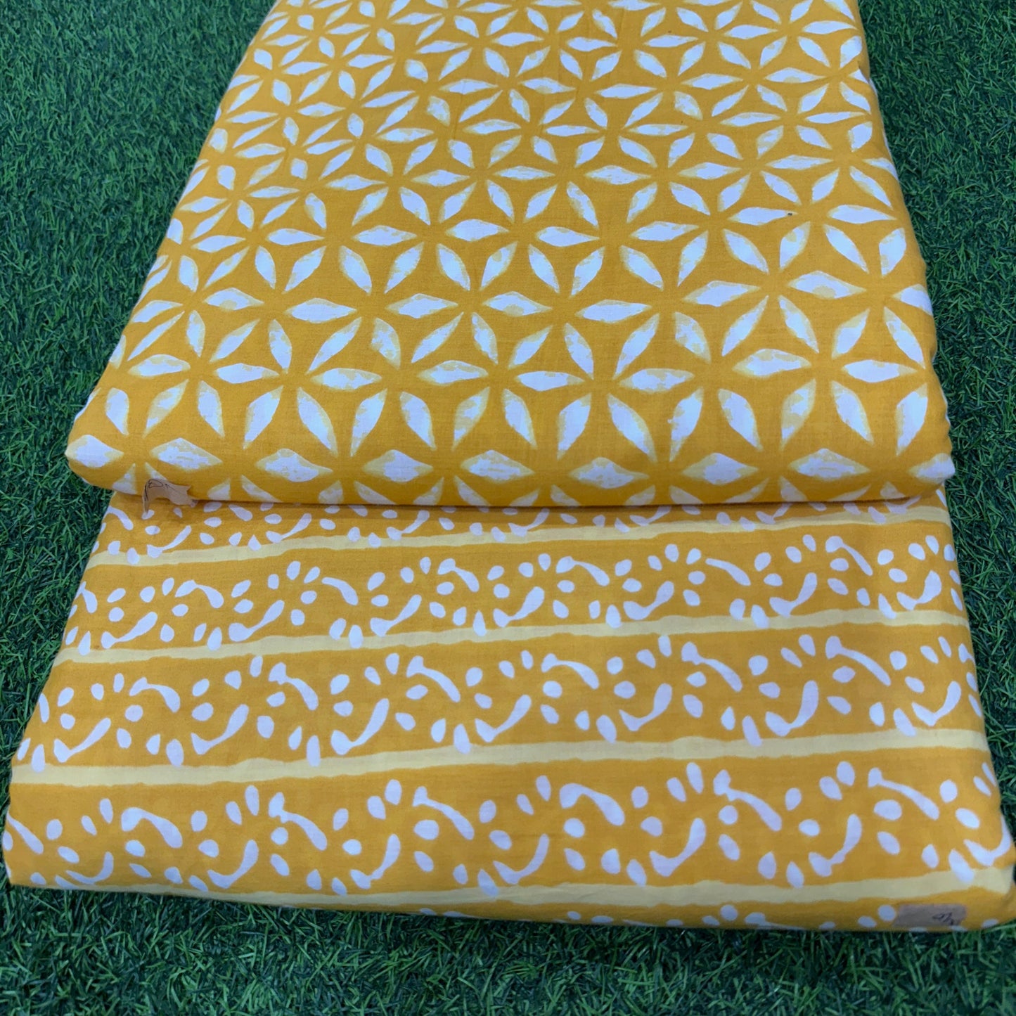 Exclusive Yellow Soft Cotton Combo Suit Set (11)