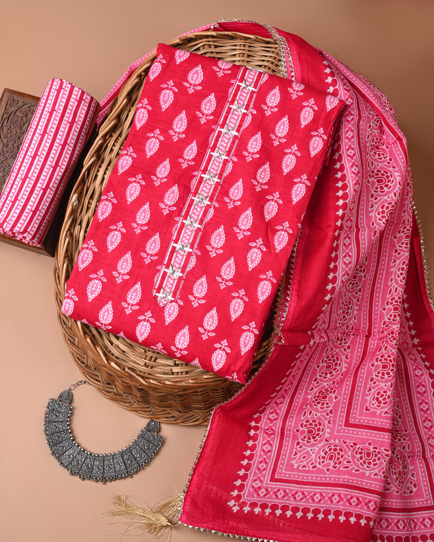 Exclusive New Cotton Suit With Gota Patti Work (17)