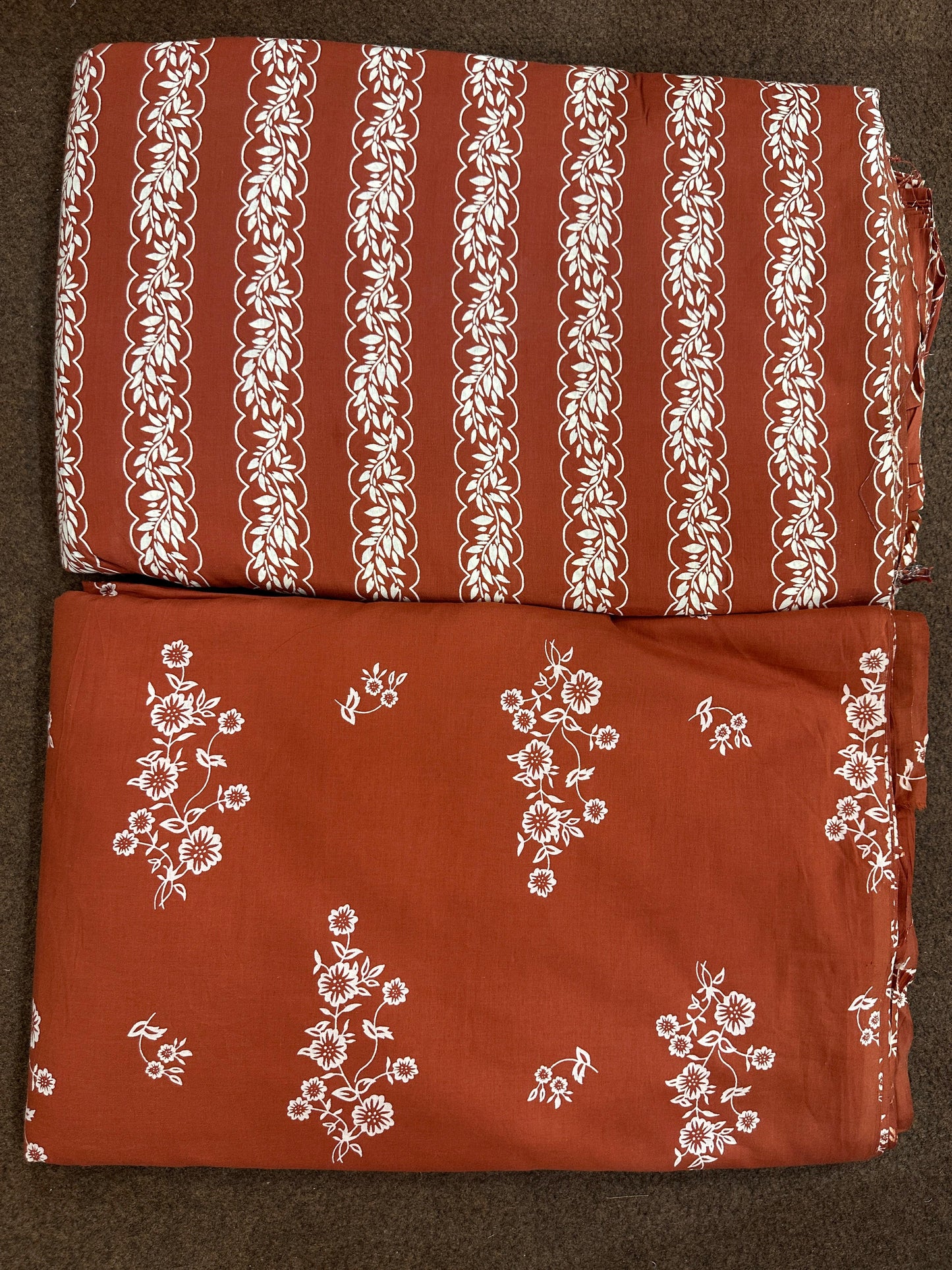 Graceful Sanganeri Print Cotton Combo Suits (10)