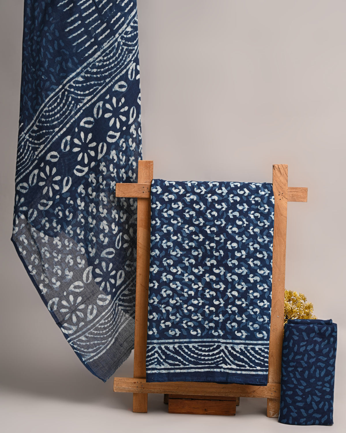 Premium Organic Cotton Suit With Mulmul Dupatta 74