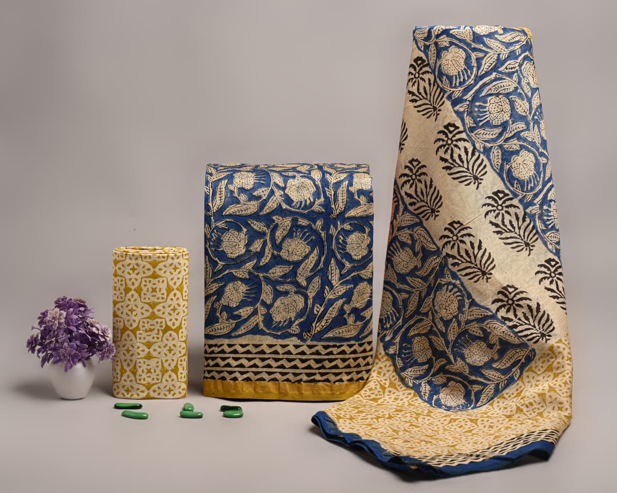 Pure Chanderi Silk Suit - A Blend Of Tradition & Grace