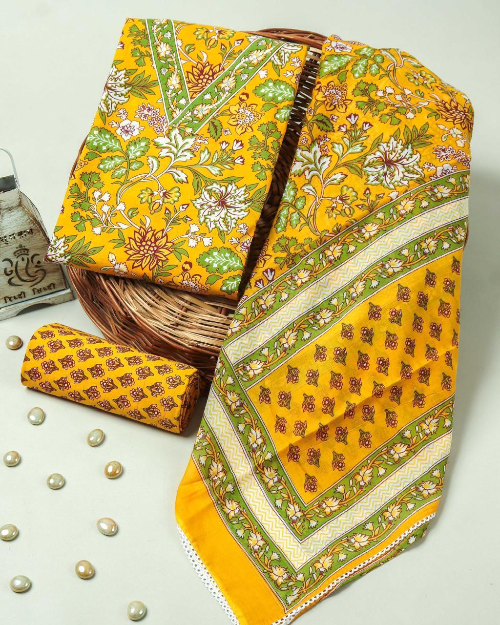 Organic Cotton Suit With Gota Patti Work (11)