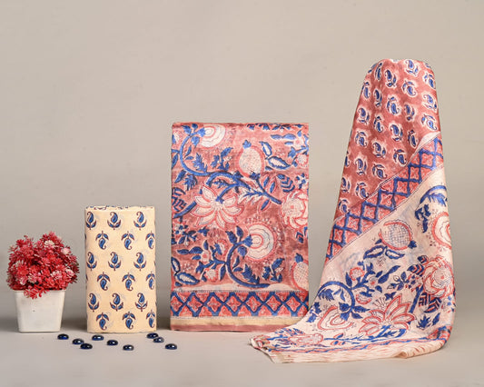 Premium Chanderi Silk Suit-Perfect For Festive & Ethnic Wear