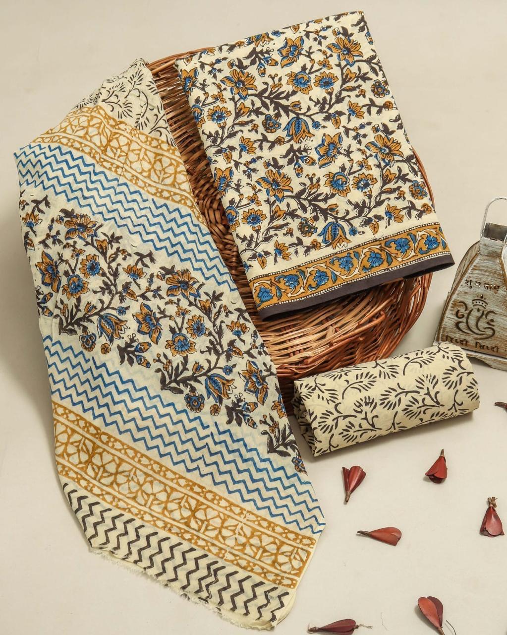 Exclusive Hand Block Print Cotton Suit