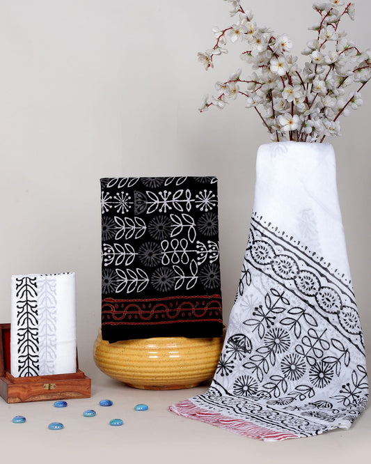 Exclusive Hand Block Printed Cotton Suit Set
