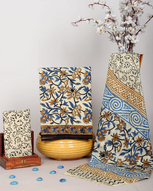 Bagru Hand Block Print Soft Cotton Suit Set