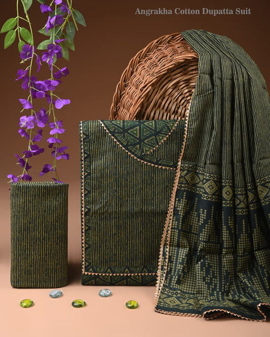 Exclusive Cotton Suit With Gota Patti Work (13)