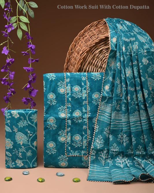 Premium Cotton Suit With Gota Patti Work (10)