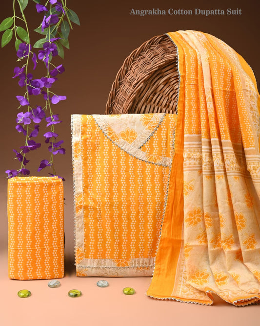 Exclusive Cotton Suit With Gota Patti Work (9)
