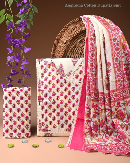 Exclusive Cotton suit With Gota Patti Work (2)