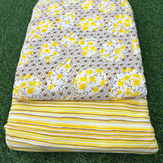 Yellow Organic Cotton Suit Set (30)