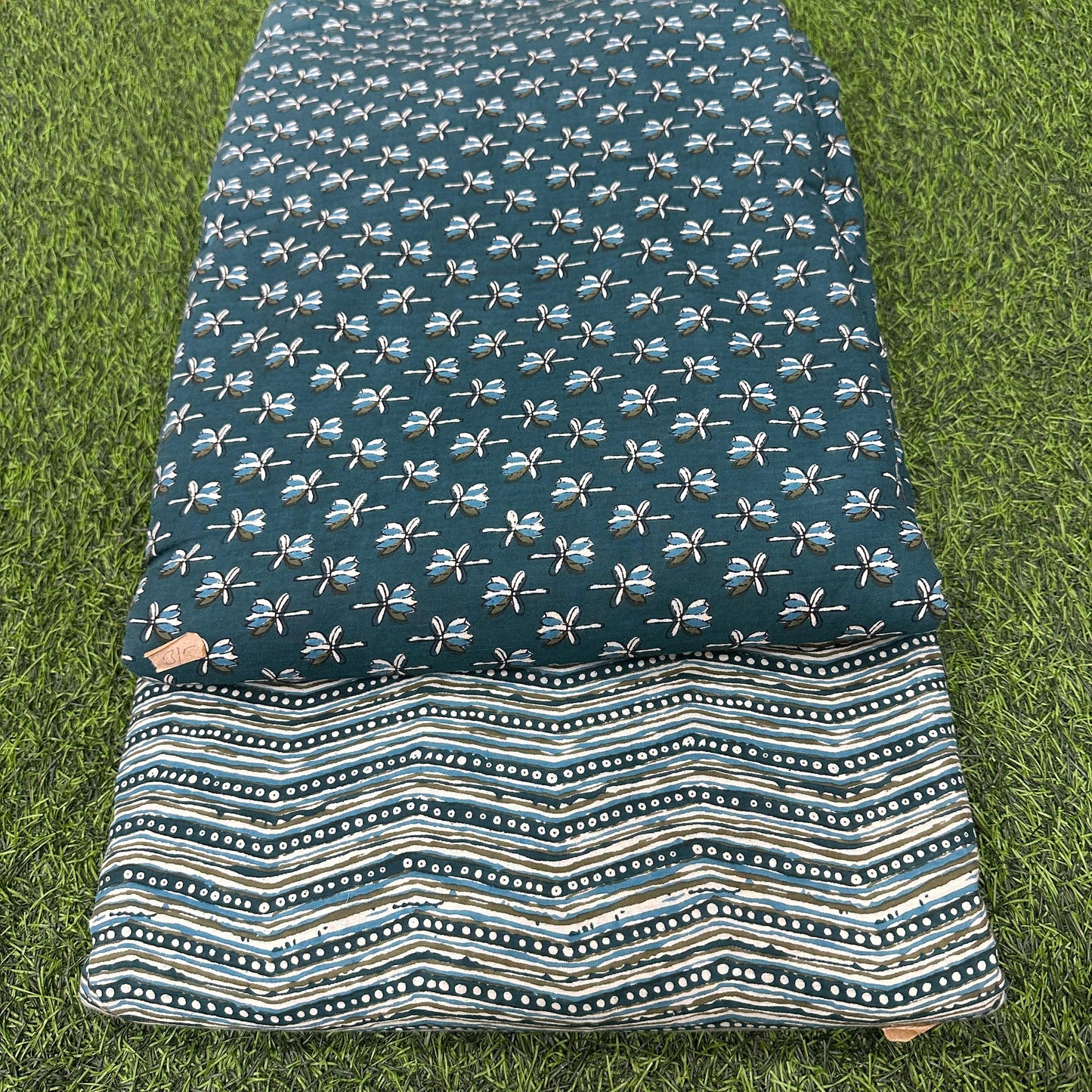 Graceful Sanganeri Print Cotton Combo Suits (10)