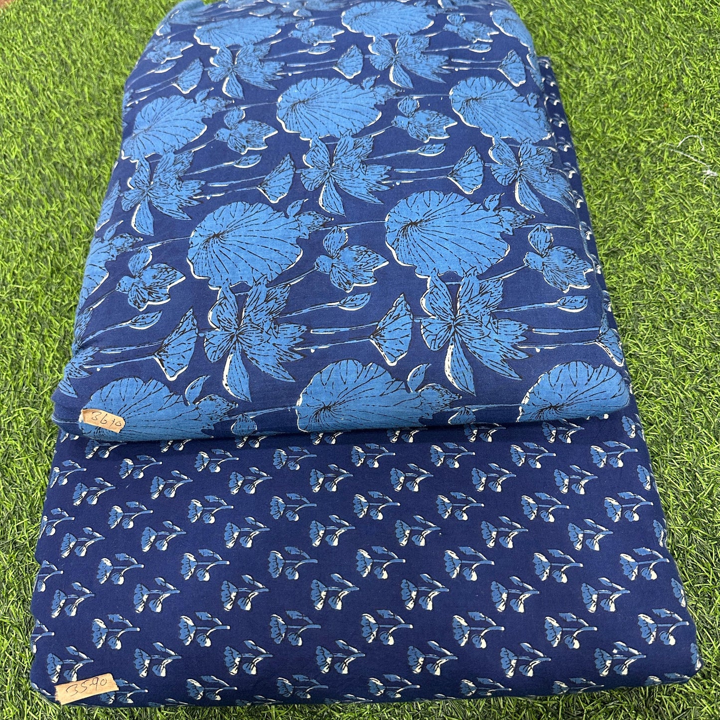 Exclusive Floral Print Cotton Combo Suit Set (6)