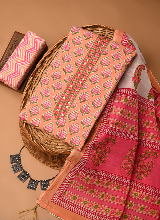 Exclusive Cotton Suit With Gota Patti Work (9)