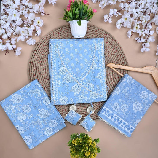 Organic Cotton Suit With Gota Patti Work (6)