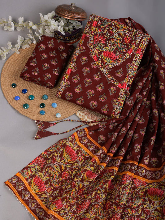 Organic Cotton Suit With Gota Patti Work (11)