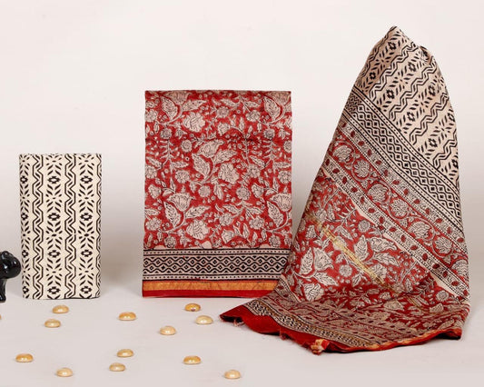Premium Chanderi Silk Suit-Perfect For Festive & Ethnic Wear