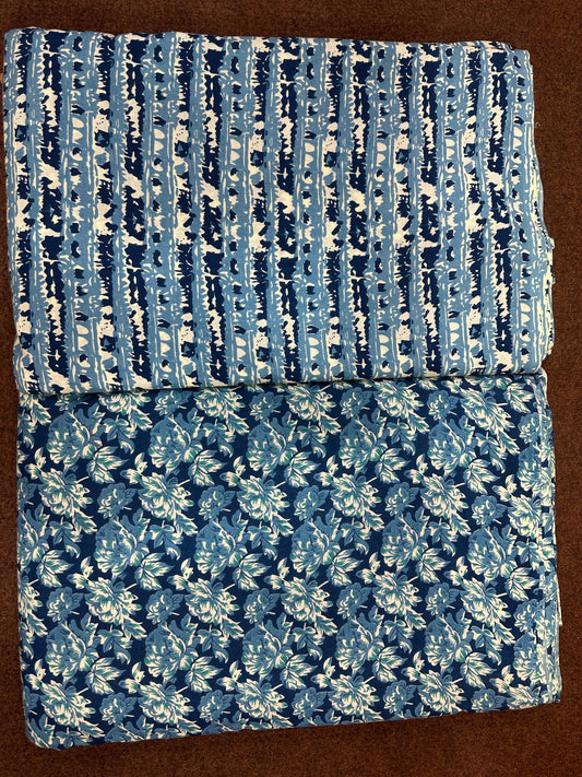 Exclusive Print Cotton Combo Suit Set (35)