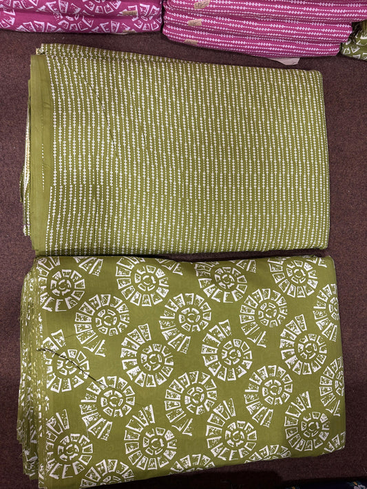 Sanganeri Print Cotton Suit Sets Combo (20)