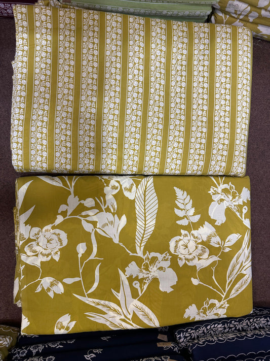 Exclusive Yellow Soft Cotton Combo Suit Set (11)