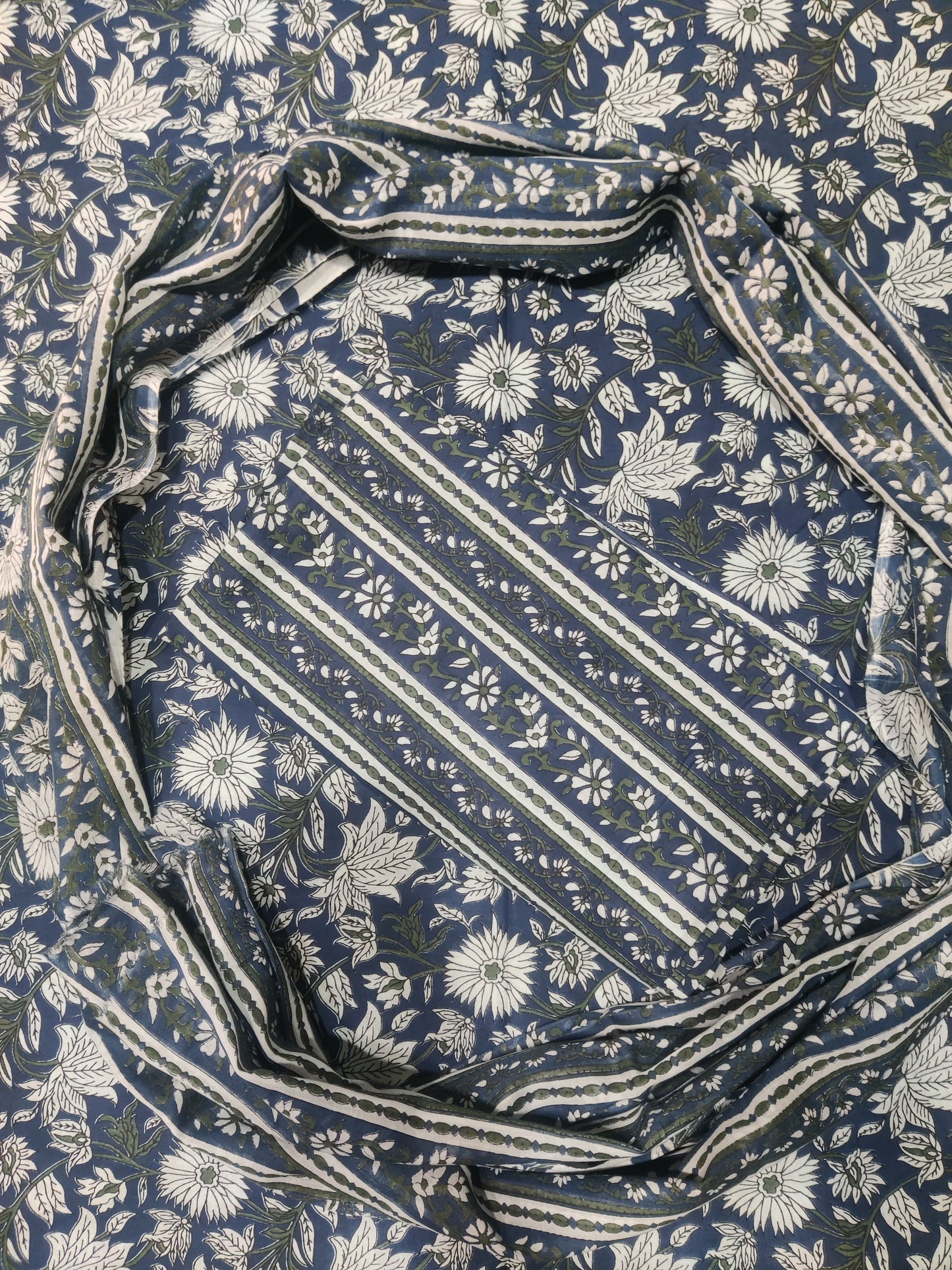 Oraganic Cotton Suit With Mulmul Dupatta