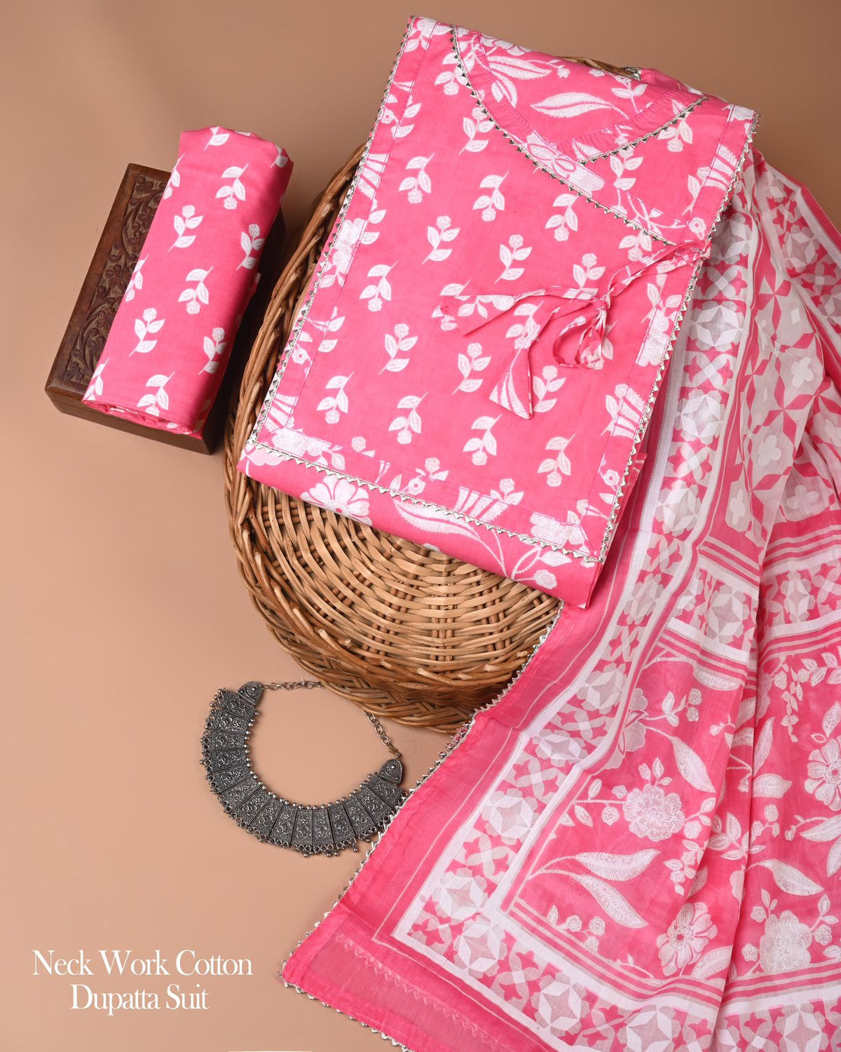 Exclusive Cotton Suit With Gota Patti Work (3)