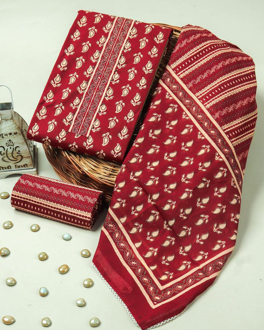 Pure Cotton Suit With Gota Patti Work (4)