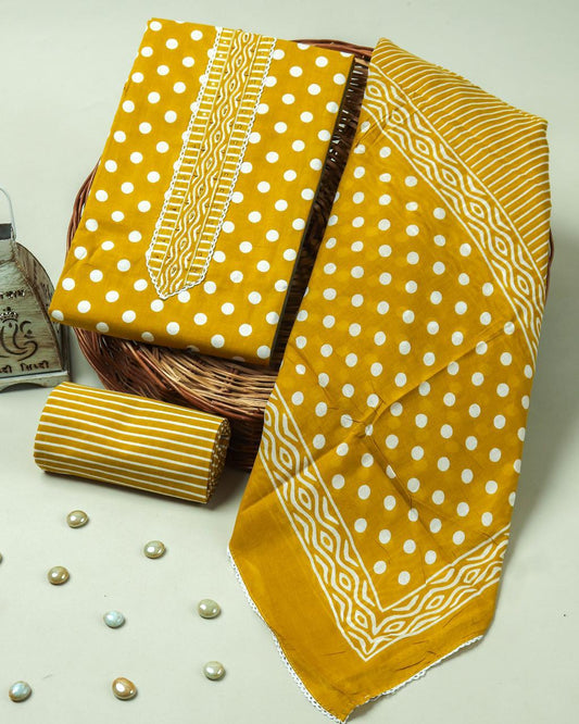 Pure Cotton Suit With Gota Patti Work (8)