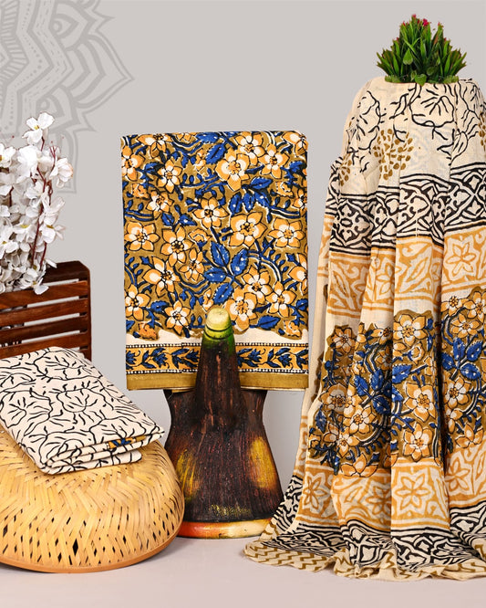 Exclusive Hand Block Printed Cotton Suit Set 83