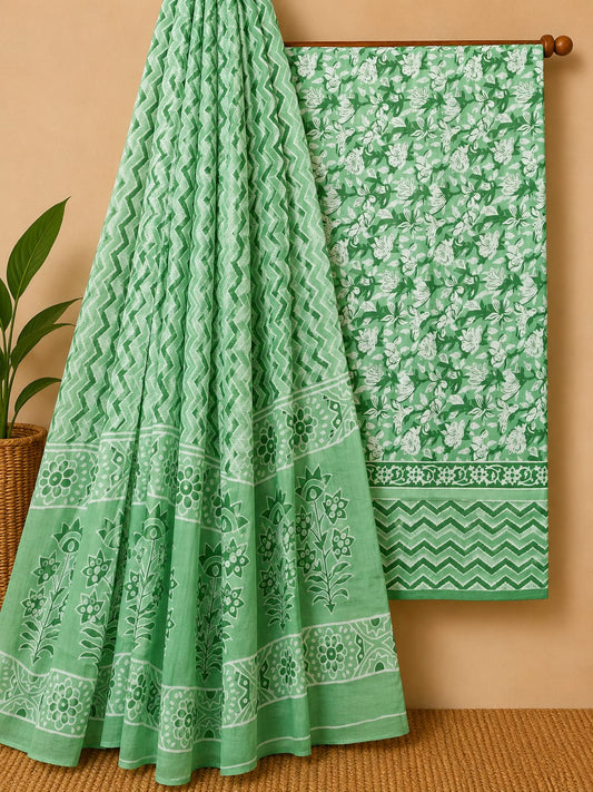 Exclusive Pure Cotton Suit With Mulmul Dupatta 39