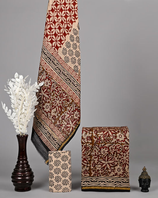 Luxurious Chanderi Silk Suit Set - Ethnic Royalty Redefined