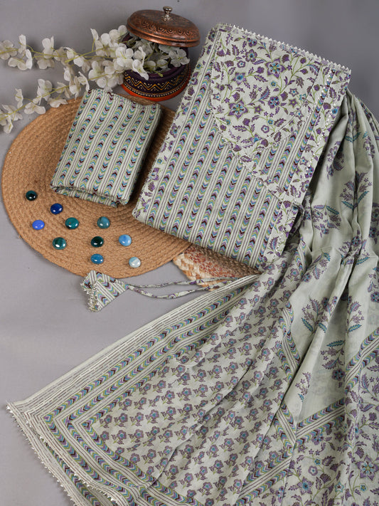 Premium Cotton Suit With Gota Patti Work (1)