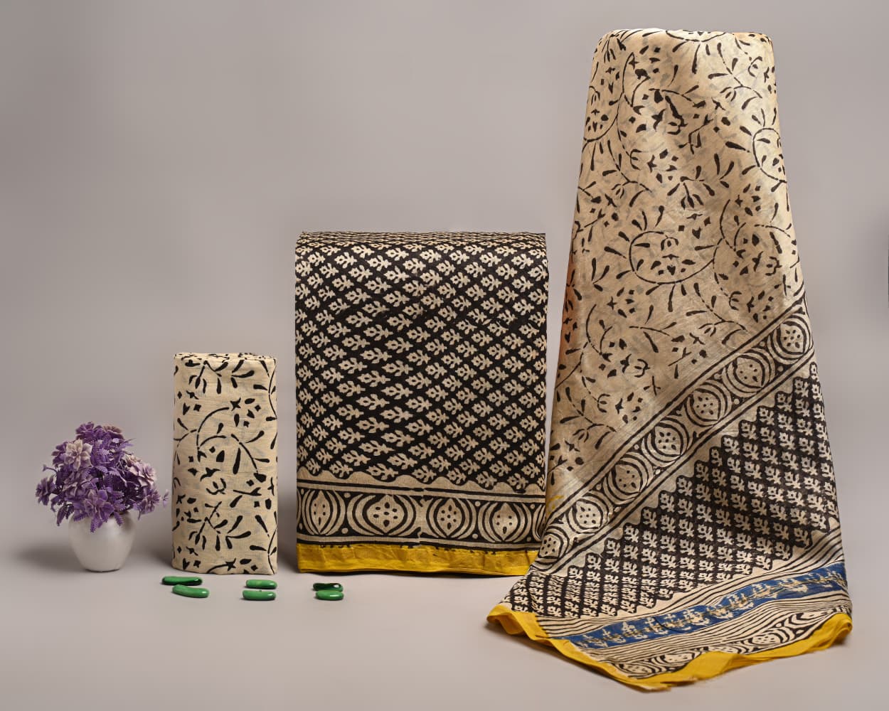 Soft & Lightweight Chanderi Silk Suit - Grace With Comfort