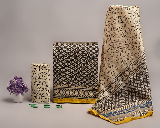 Soft & Lightweight Chanderi Silk Suit - Grace With Comfort