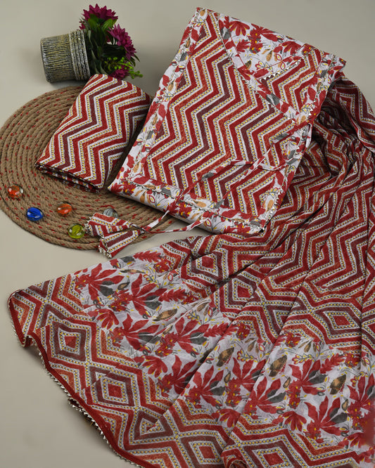 Exclusive Cotton Suit With Gota Patti Work (9)