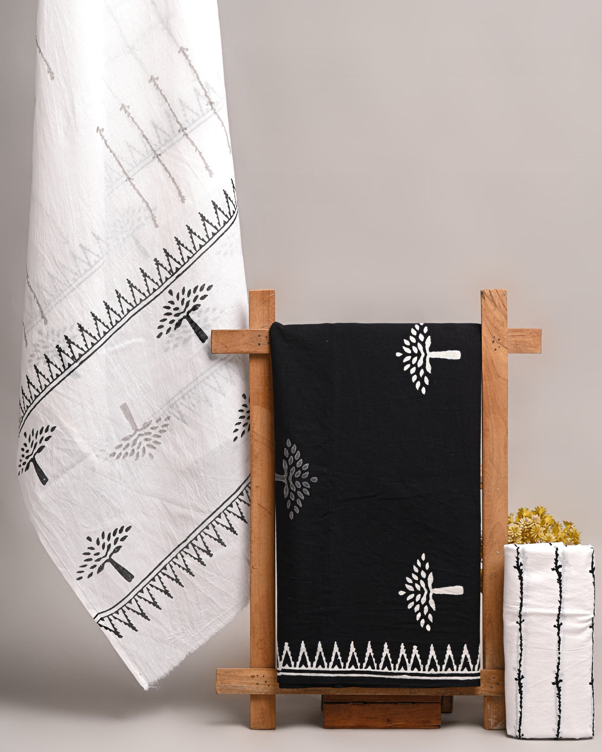 Premium Pure Cotton Suit Set With Mulmul Dupatta 49