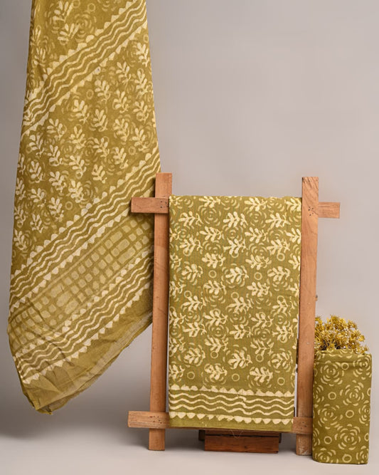 Pure Cotton Suit With Mulmul Dupatta 43