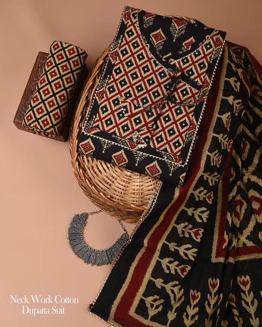 Premium Cotton Suit With Gota Patti Work (26)