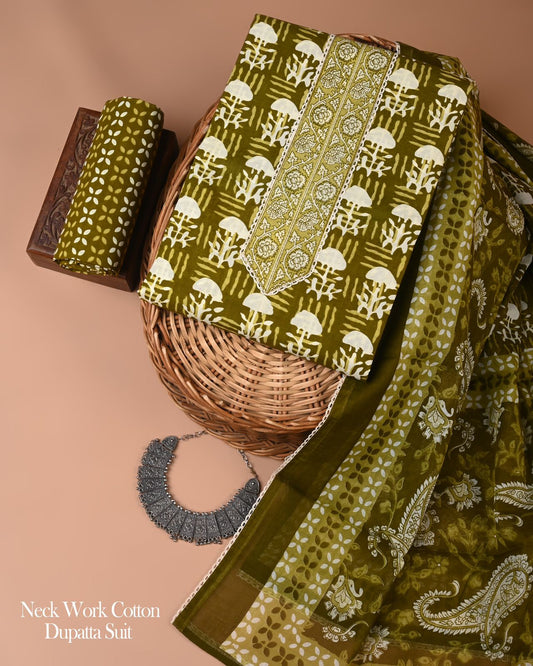 Exclusive Pure Cotton Gota Patti Work Suit (30)