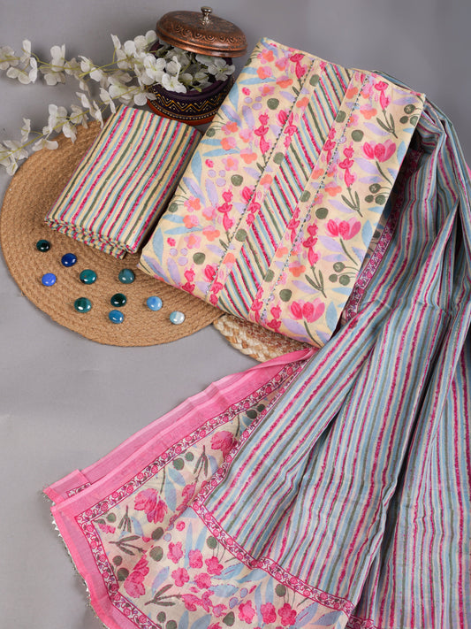 Yellow Pure Cotton Suit With Gota Patti Work (25)